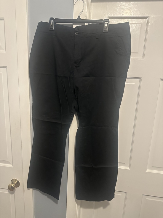 Old Navy Pants - Old Navy Black Women's Dress Pants Low Rise And Straight Leg